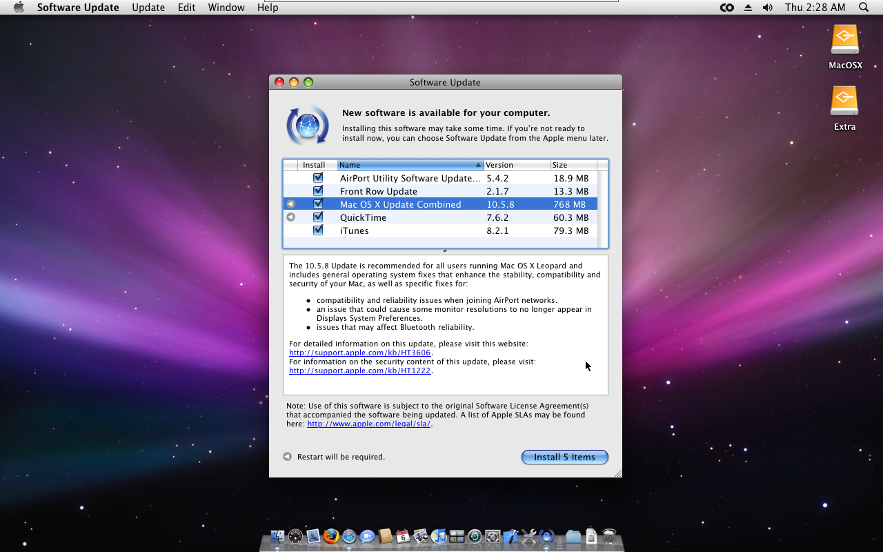 Mac Os X 10.5 Leopard Update Free Download